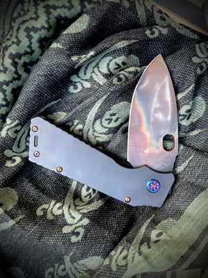 Medford TFF-1 - S45VN Vulcan Blade Faced DLC Handles Flm HW Brsh Flm Clip
