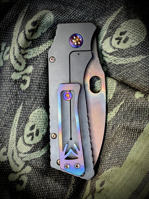 Medford TFF-1 - S45VN Vulcan Blade Faced DLC Handles Flm HW Brsh Flm Clip